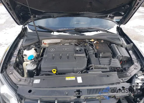 2015 Volkswagen Passat 2.0L Tdi Sel Premium from USA, damaged, VIN 1VWCV7A35FC040045